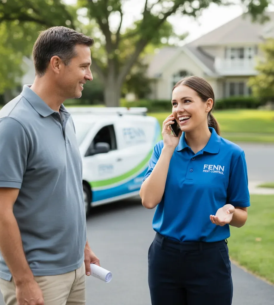 Fenn Pest Control customer support in Montville